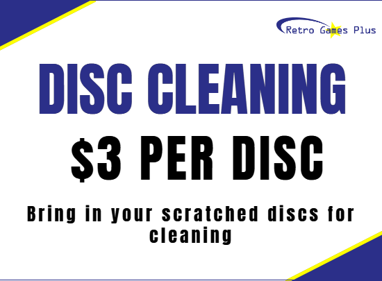 Disc Cleaning $3-Disc Website