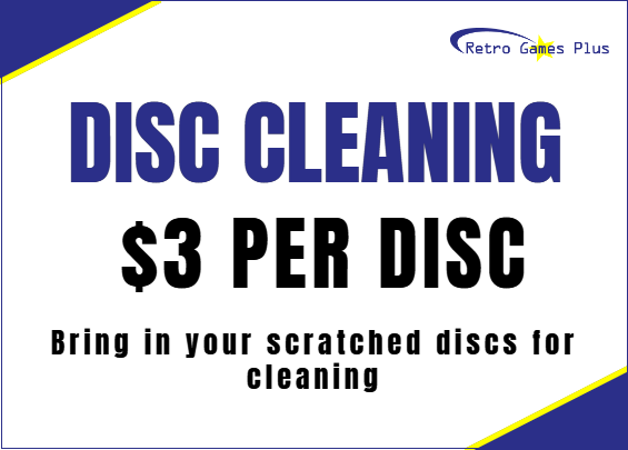 Disc Cleaning $3-Disc Website