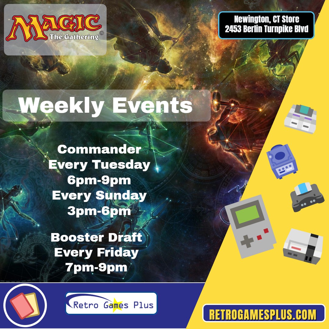 New Weekly Event Flyer